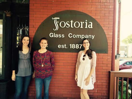 Students at Fostoria Glass Company